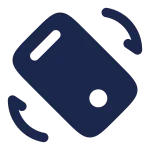 Smartphone Rotate 2 SVG Icon